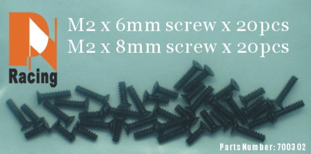 Pn Racing - Mini-Z Screws Set En Existencia