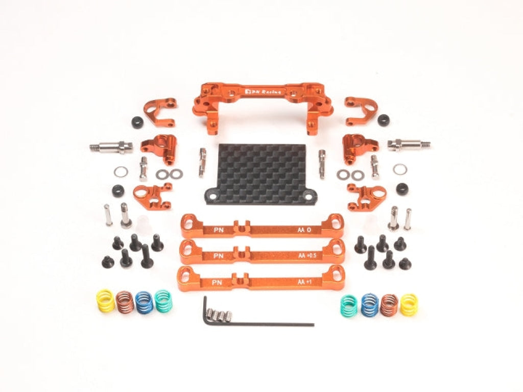 Pn Racing - Mini-Z V4 Mr03/Pnr2.5W Double A-Arm Front Suspension (Orange) En Existencia