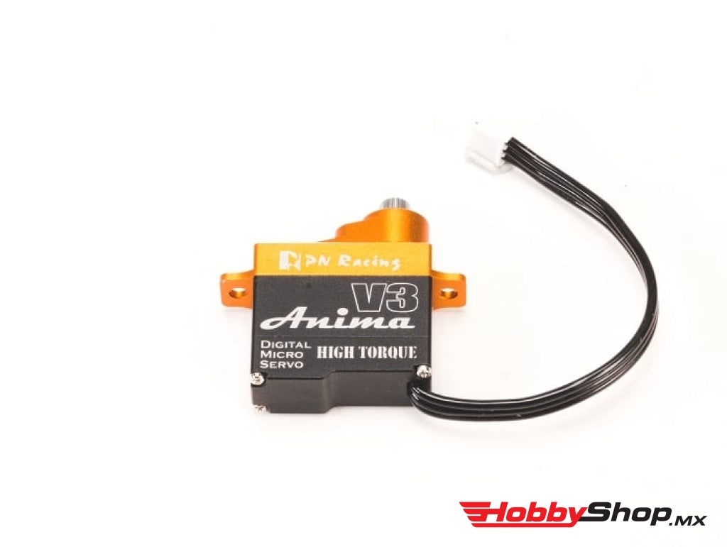 Pn Racing - V3 Anima High Torque Titanium Gear Digital Micro Servo En Existencia