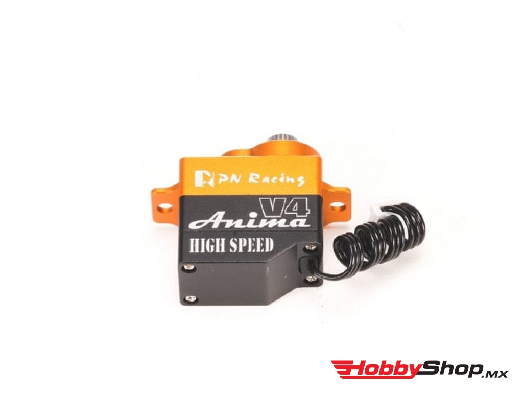 Pn Racing - V4 Anima High Speed Titanium Gear Digital Micro Servo En Existencia