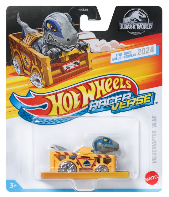 Mattel - Racer Verse Velociraptor Blue Hot Wheels