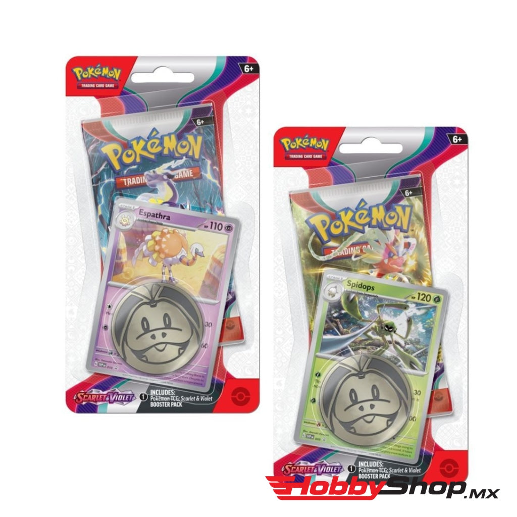 Pokémon Tcg: Scarlet & Violet 01 - Checklane Blister Inglés En Existencia