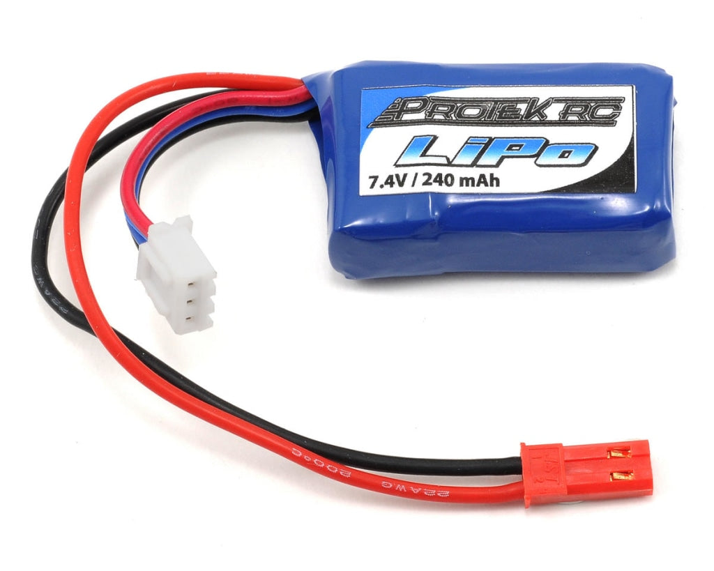 Protek Rc - 2S High Power 30C Micro Lipo Battery (7.4V/240Mah) W/Jst Connector En Existencia