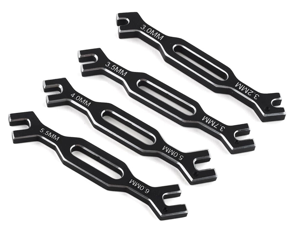 Protek Rc - Aluminum Turnbuckle Wrench Set (3 3.2 3.5 3.7 4 5 5.5 & 6Mm) En Existencia