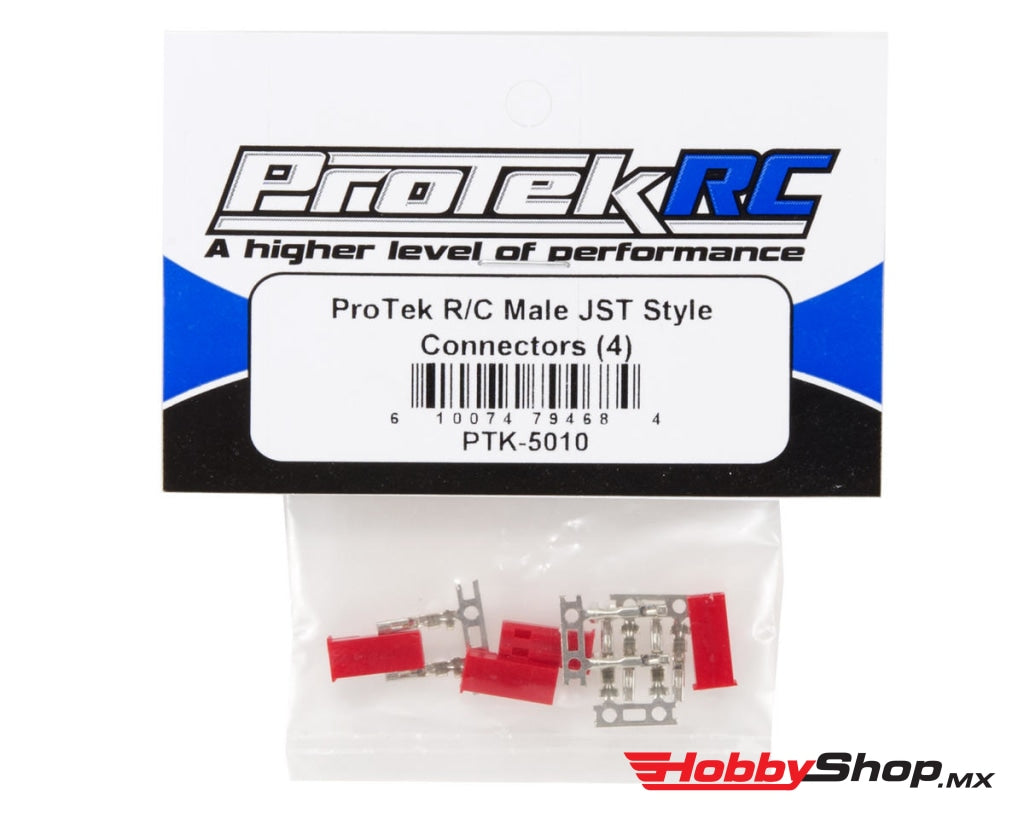 Protek Rc - Male Jst Style Connectors (4) En Existencia