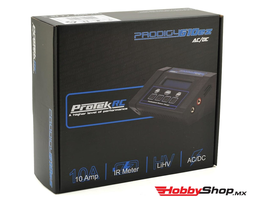 Protek Rc - Prodigy 610Ez Ac / Dc Lihv Lipo Balance Battery Charger (2-6S/10A/100W) En Existencia