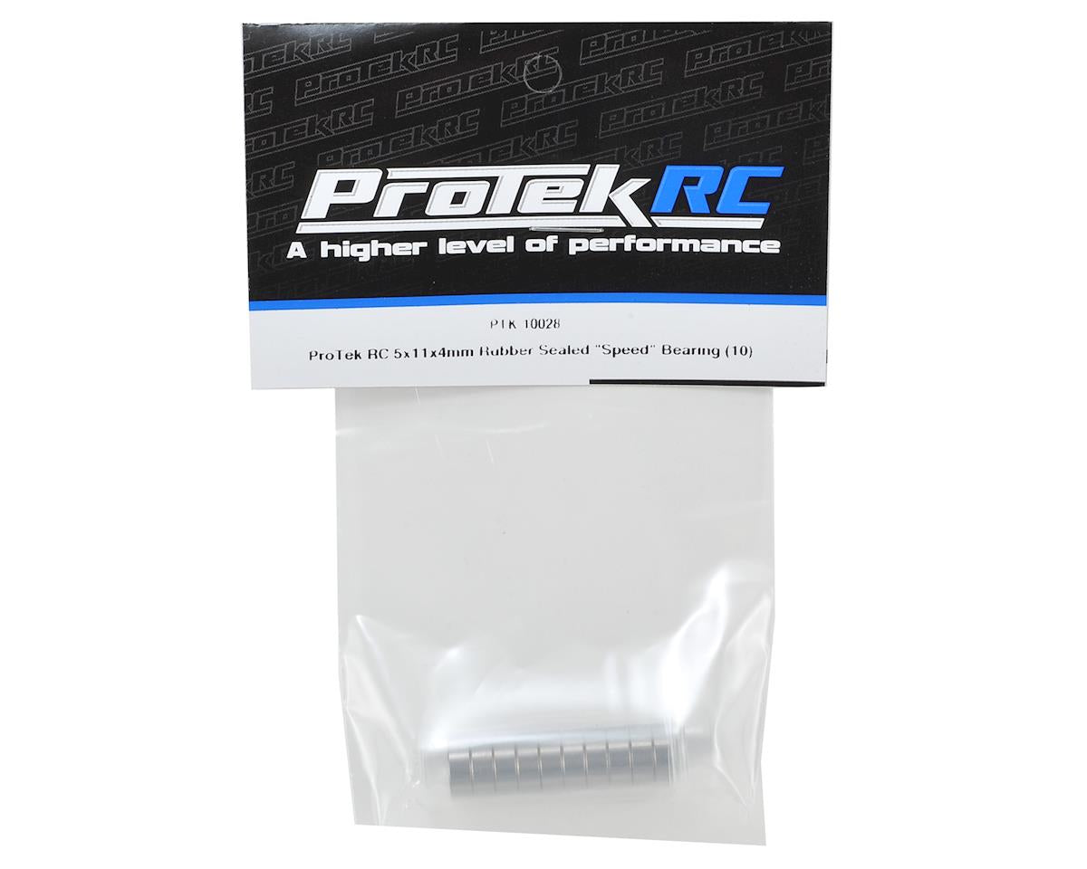 Protek RC - 5x11x4mm Rubber Sealed "Speed" Bearing (10)
