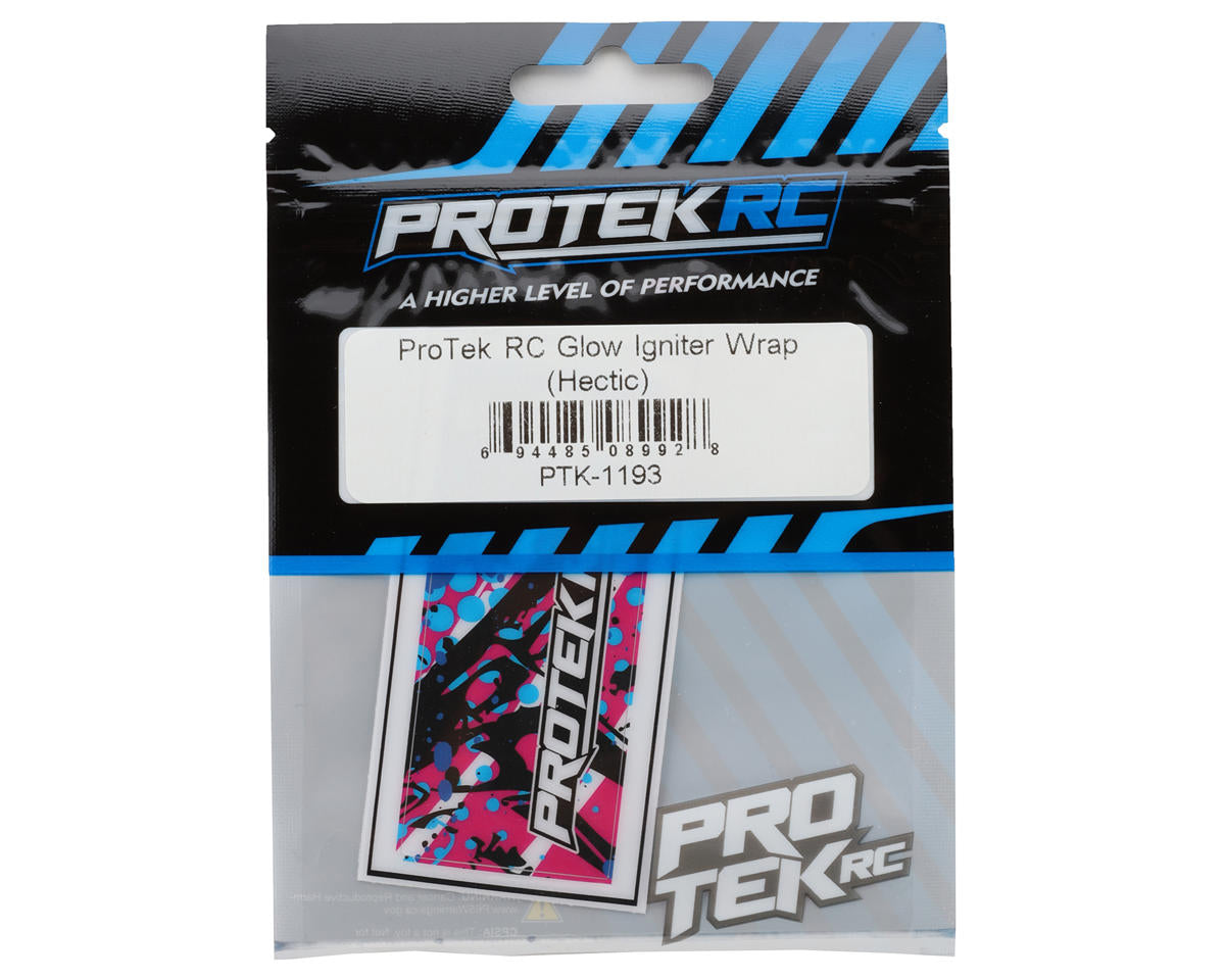ProTek RC - Glow Igniter Wrap (Hectic) - Calcomanía
