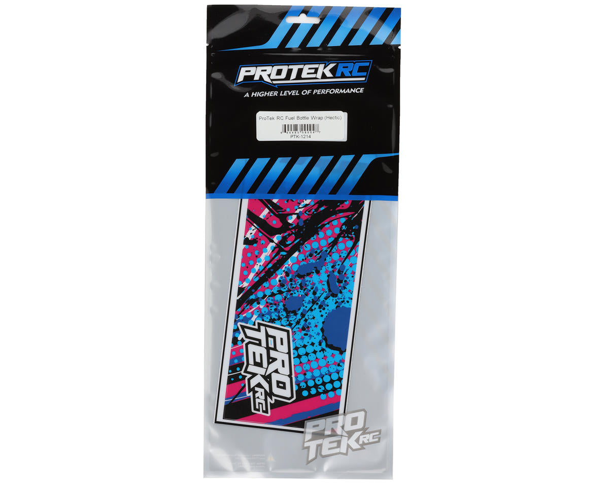 ProTek RC - Fuel Bottle Wrap (Hectic) - Calcomanía