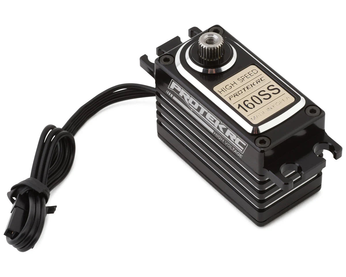 Protek RC - 160SS Low Profile Super Speed Metal Gear Servo High Voltage/Metal Case