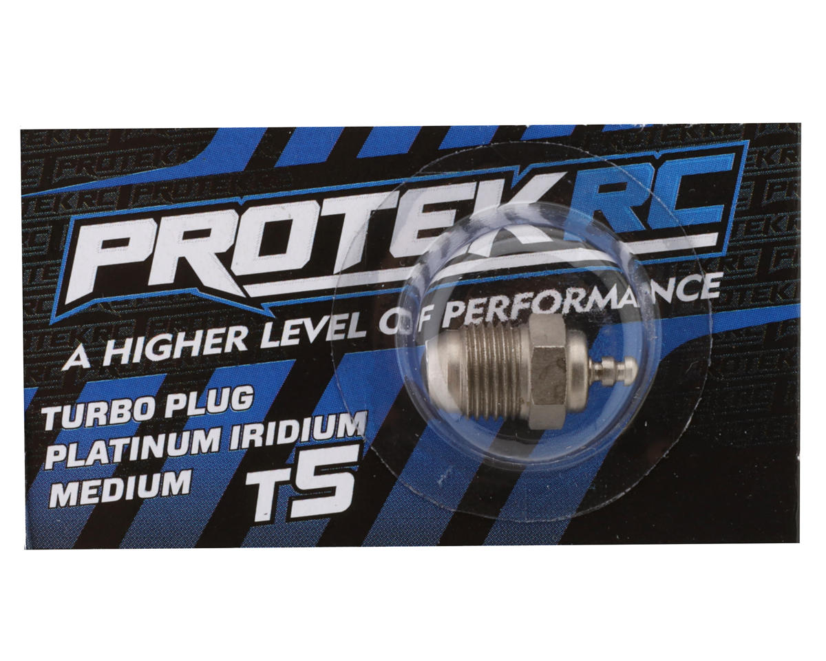 Protek RC - T5 Medium Turbo Glow Plug (.12 and .21 Engines)