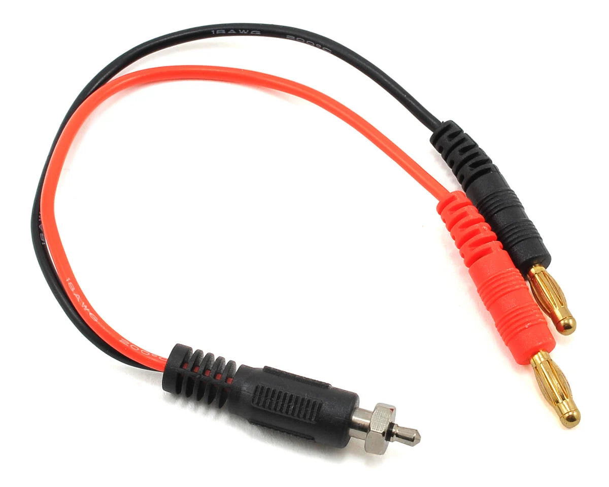 Protek RC - Glow Ignitor Charge Lead (Ignitor Connector to 4mm Bullet Connector)