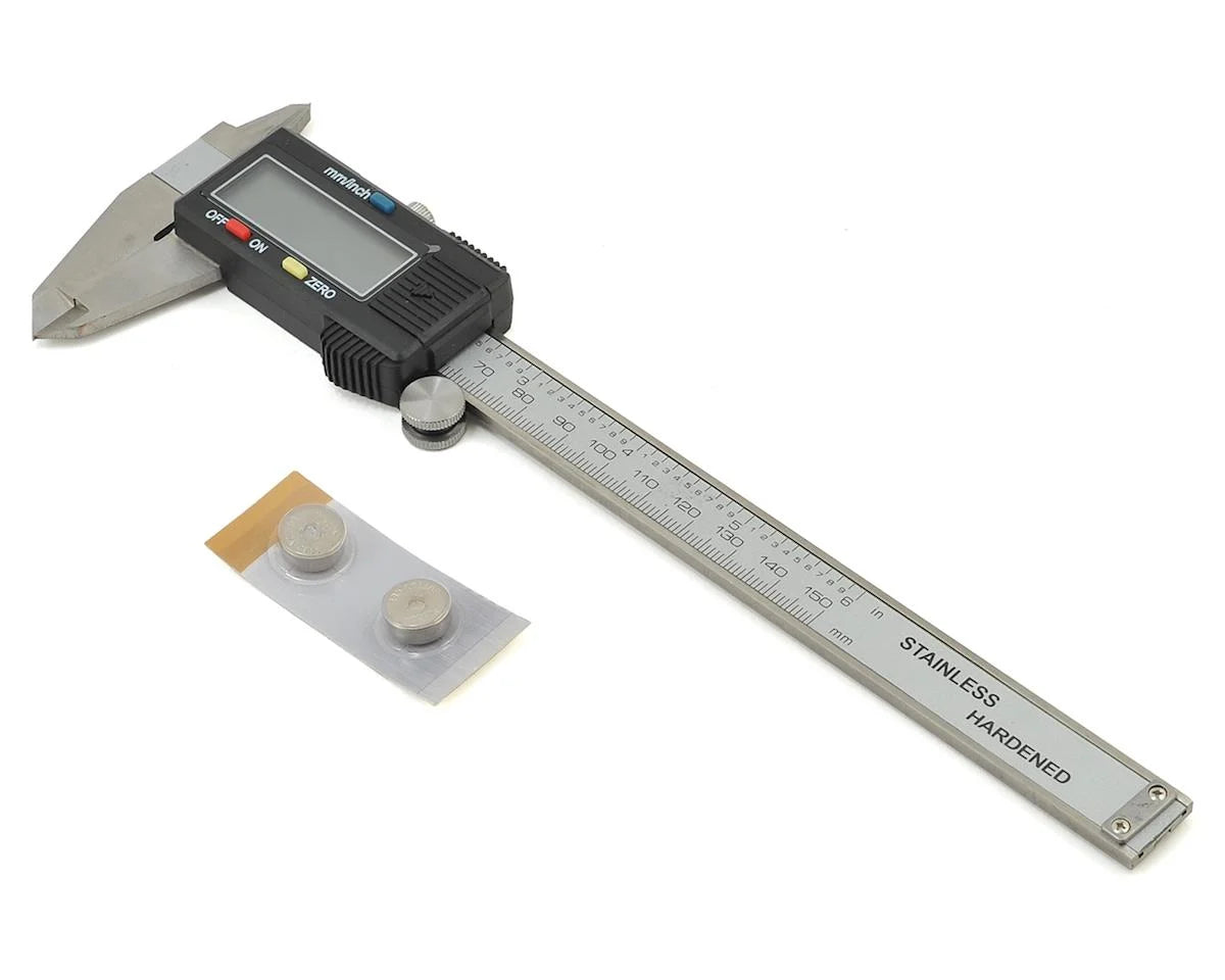 Protek RC - 6" Digital Caliper w/LCD Display & Hard Case
