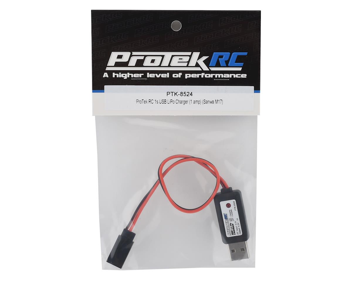 ProTek RC - 1S USB LiPo Charger (1 Amp) (Sanwa M17 & MT44)