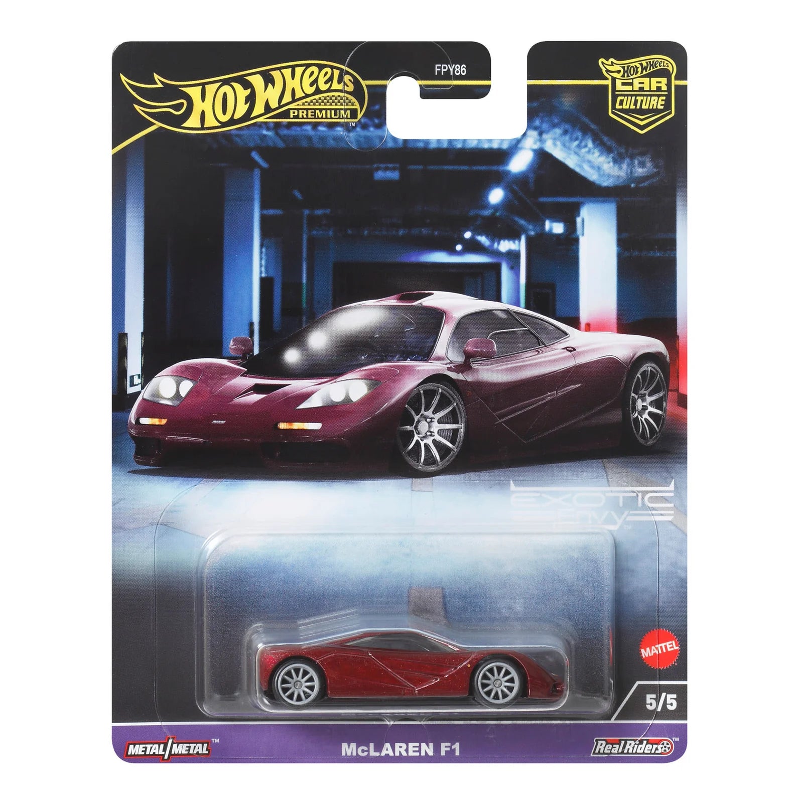 Mattel - Hot Wheels Premium Car Culture Mc Laren F1