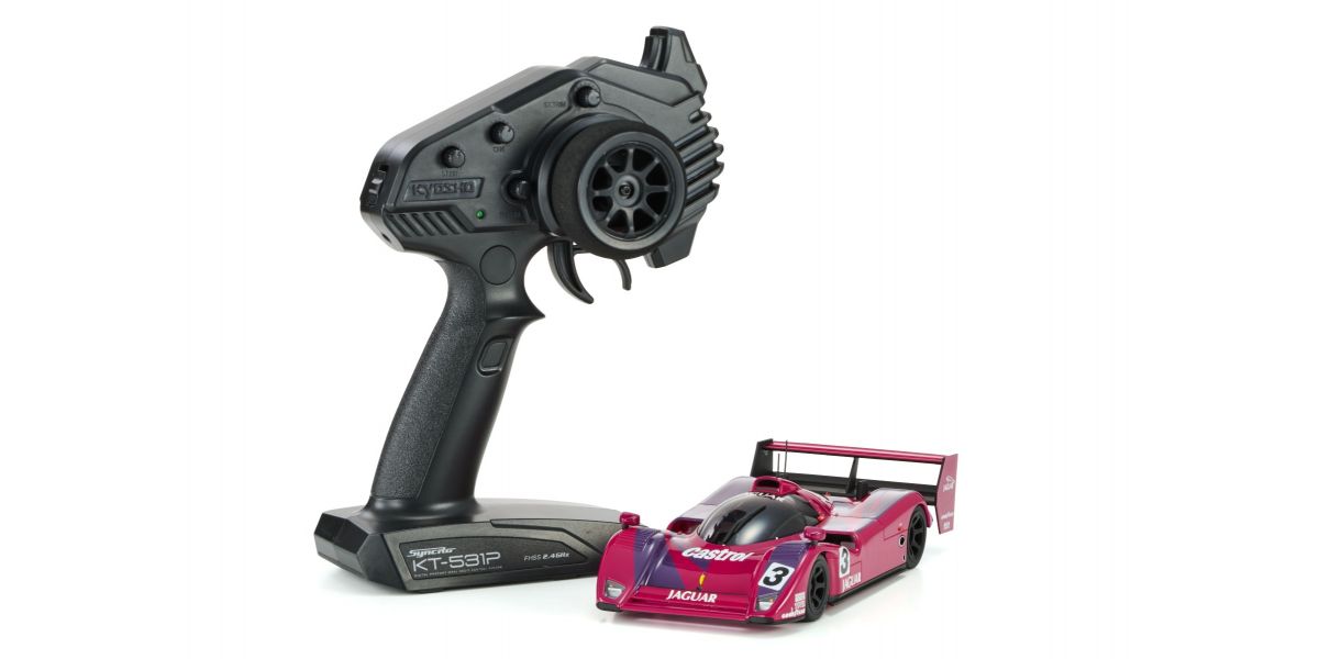 Kyosho - MINI-Z RWD MR-04 readyset JAGUAR XJR-14 No.3 Winner MONZA 1991
