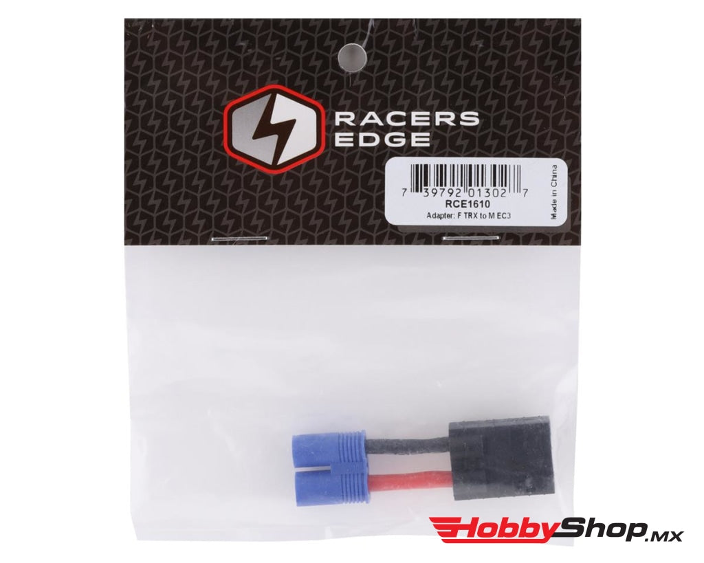 Racers Edge - Batería / Adaptador Esc: Trx Hembra A Ec3 Macho En Existencia