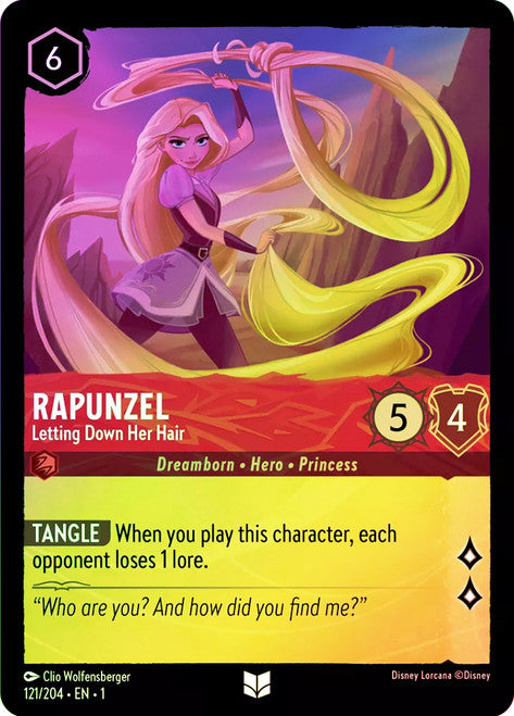 Carta Captain Hook - Master Swordsman,Set Into the Inklands, Número de Tarjeta 105 , Color Ruby, Rarity Rare