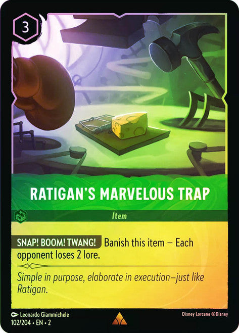 Carta Megara - Captivating Cynic,Set Ursula´s Return, Número de Tarjeta 79 , Color Emerald, Rarity Common