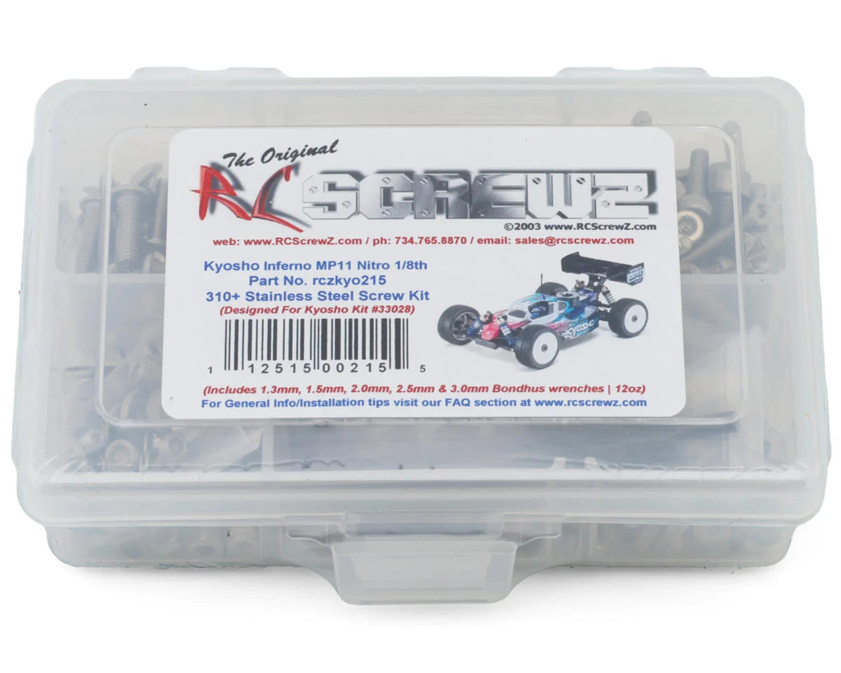 RC Screwz - Kyosho Inferno MP11 1/8 Nitro Buggy Stainless Steel Screw Kit