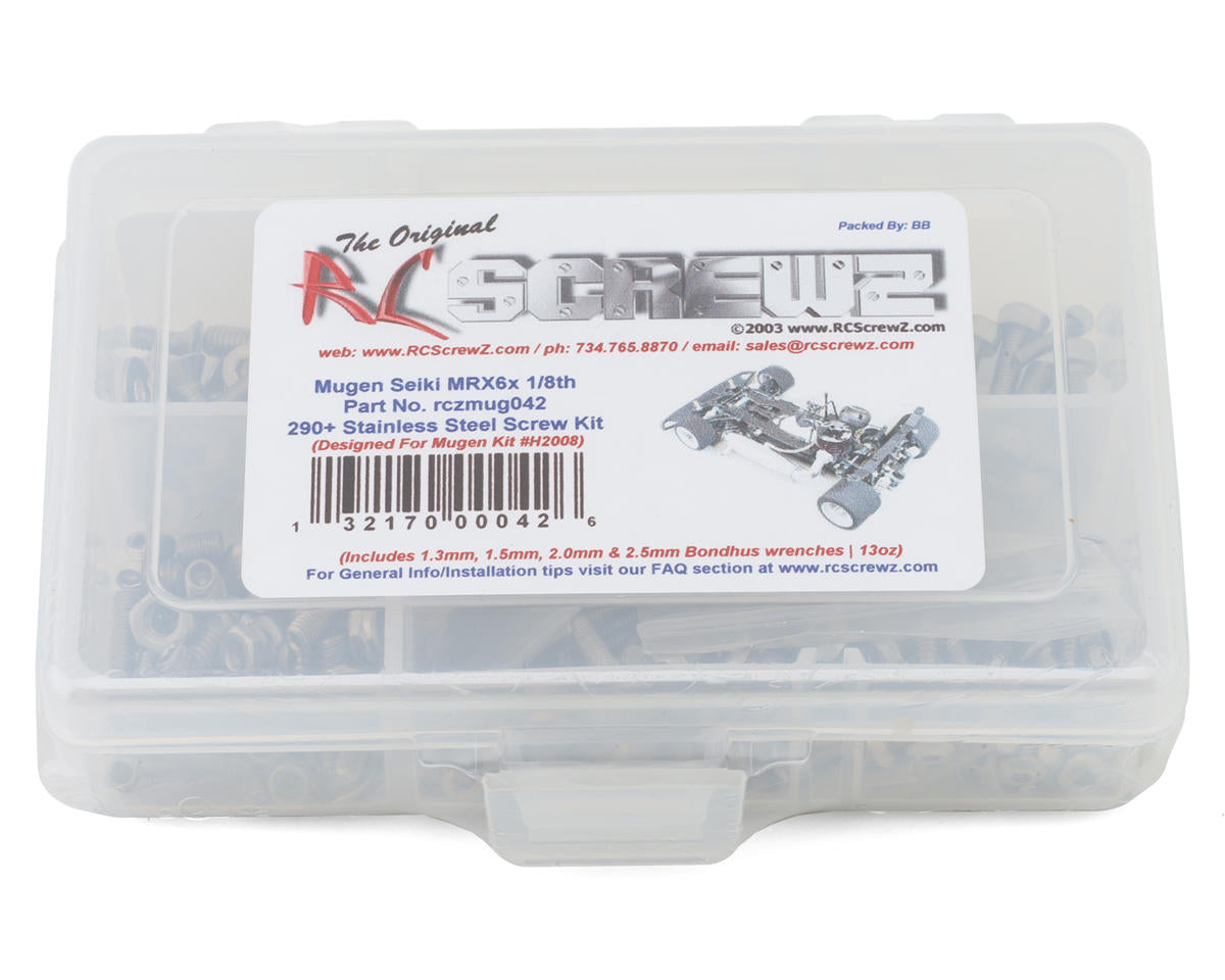 RC Screwz - Mugen MRX6X Stainless Steel Screw Kit