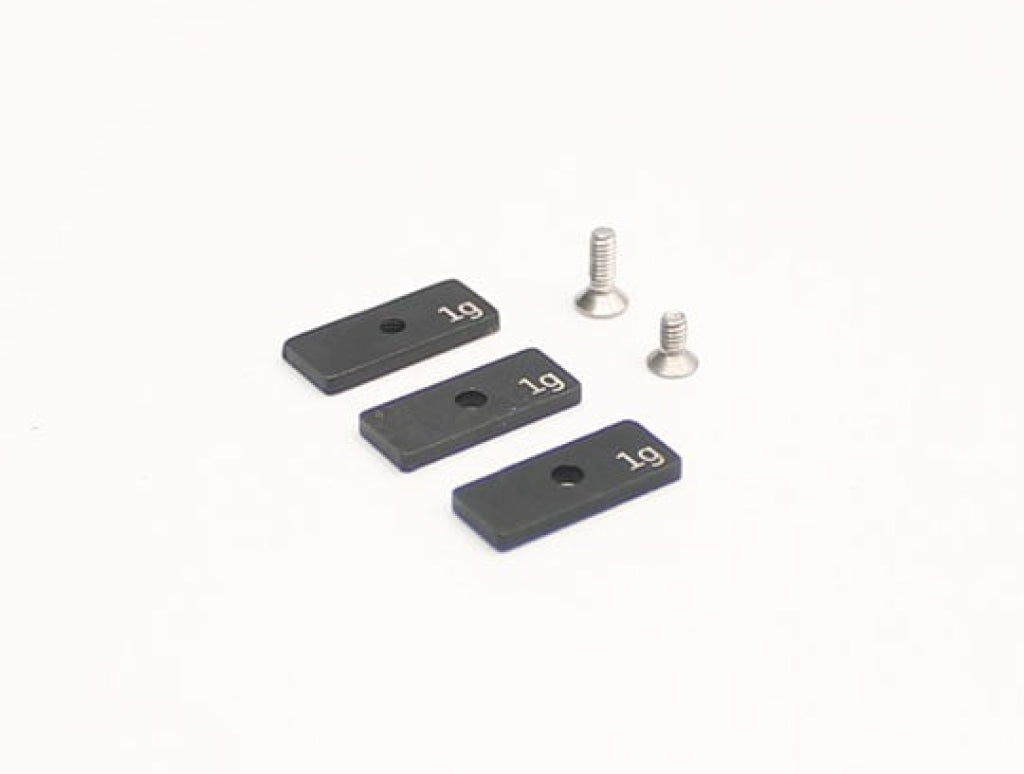 Reflex Racing - Rx531 Bumper Weight Set (3G Total) En Existencia