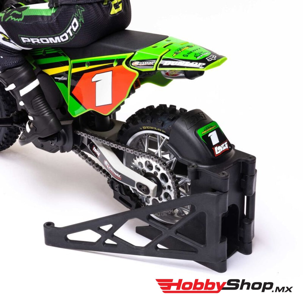 Team Losi - 1/4 Promoto-Mx Motorcycle Rtr With Battery And Charger Pro Circuit En Existencia