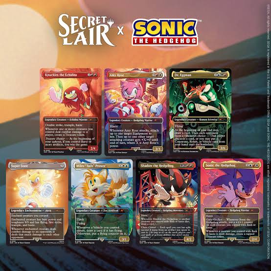 Magic MTG - Secret lair - Sonic (Inglés) - Magic: The Gathering (no foil)