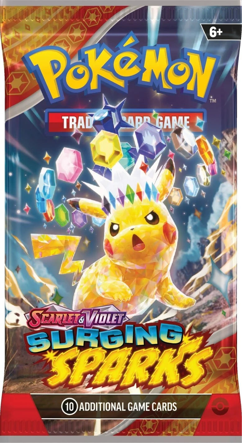 Pokémon TCG: Scarlet & Violet 07 - Surging Sparks Booster (sobre) - Inglés