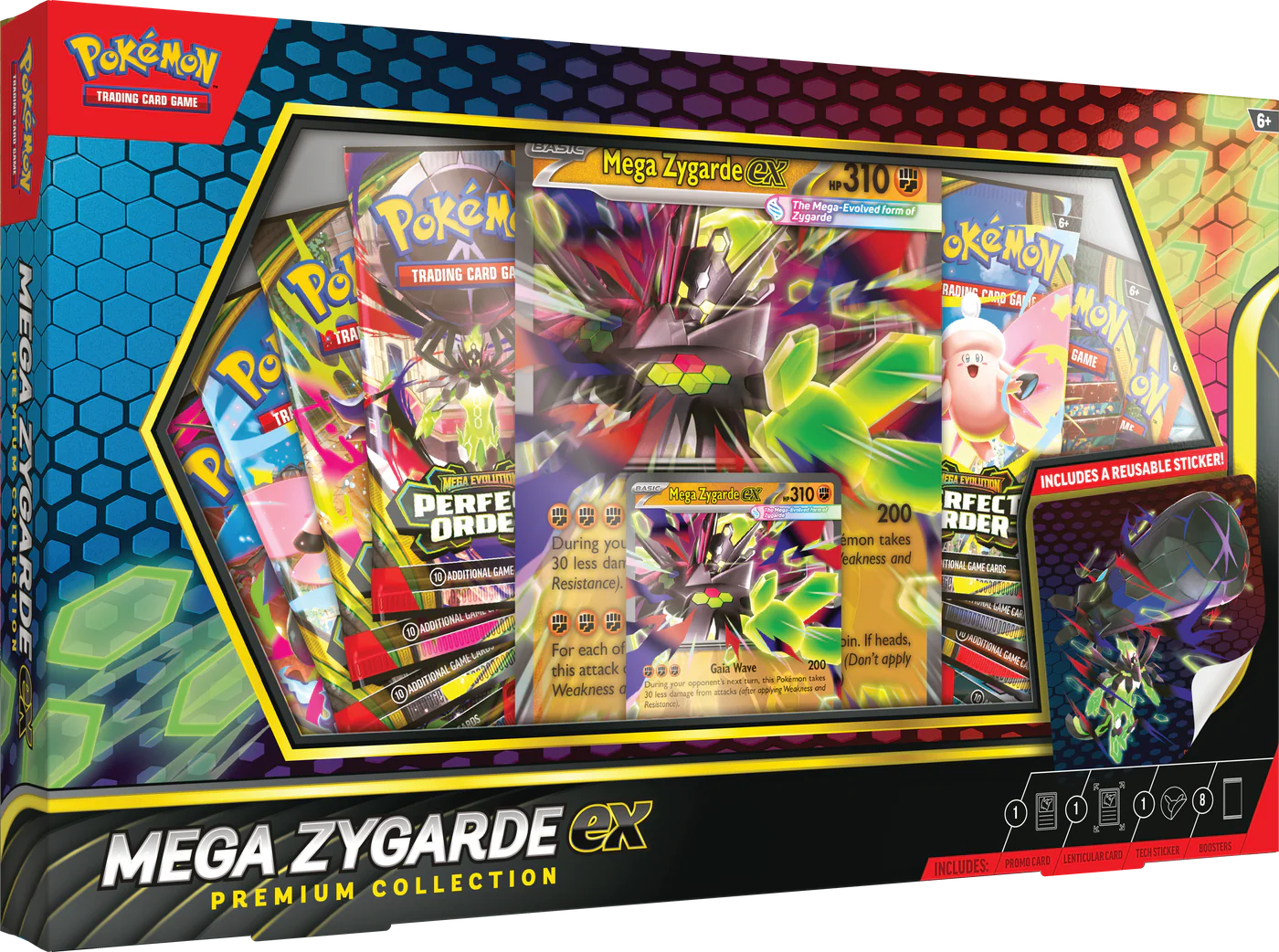 Pokémon TCG: Mega Zygarde ex - Premium Collection