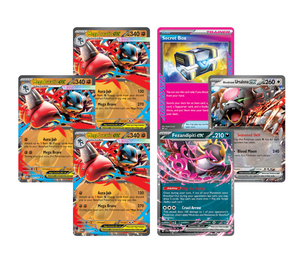 Pokémon TCG: Mega Lucario ex - League Battle Deck