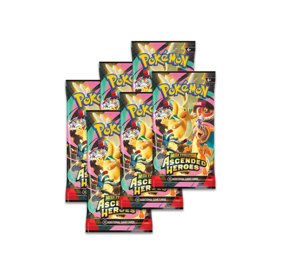 Pokémon TCG: **ESPAÑOL** Mega Evolution - Ascended Heroes - Booster Bundle (Español)