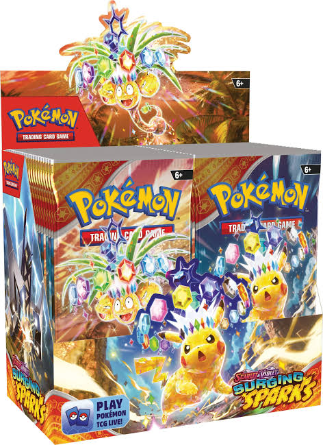 Pokémon TCG: Scarlet & Violet 07 - Surging Sparks Booster Display - Inglés
