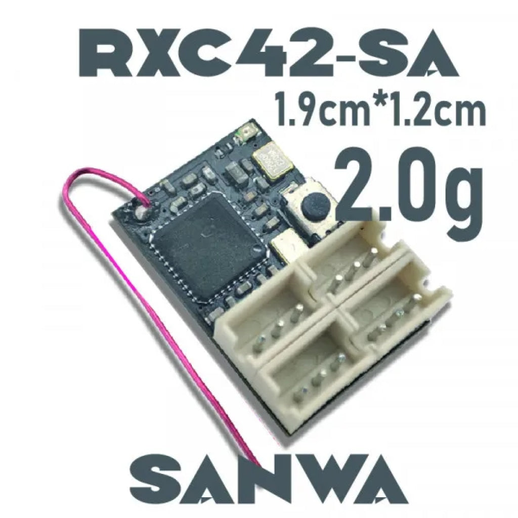 Rtrc - Nano Receiver Sanwa V2 Rxc42-Sa En Existencia