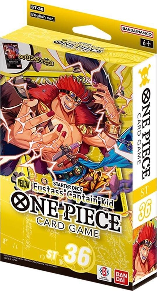Bandai - One Piece Card Game Starter Deck - Eustass "Captain" Kid - [ST-36]
