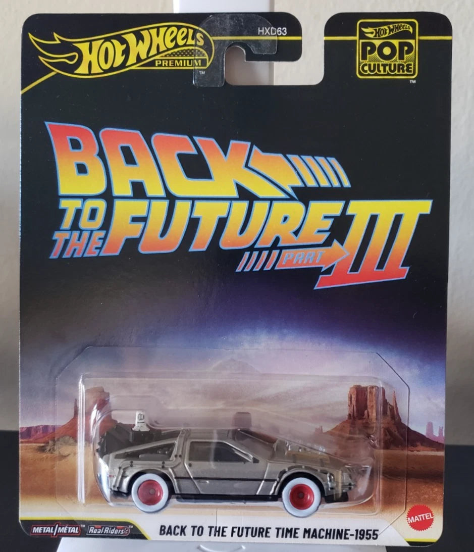 Mattel - Hot Wheels Premium Cultura Pop Regreso al Futuro Parte 3