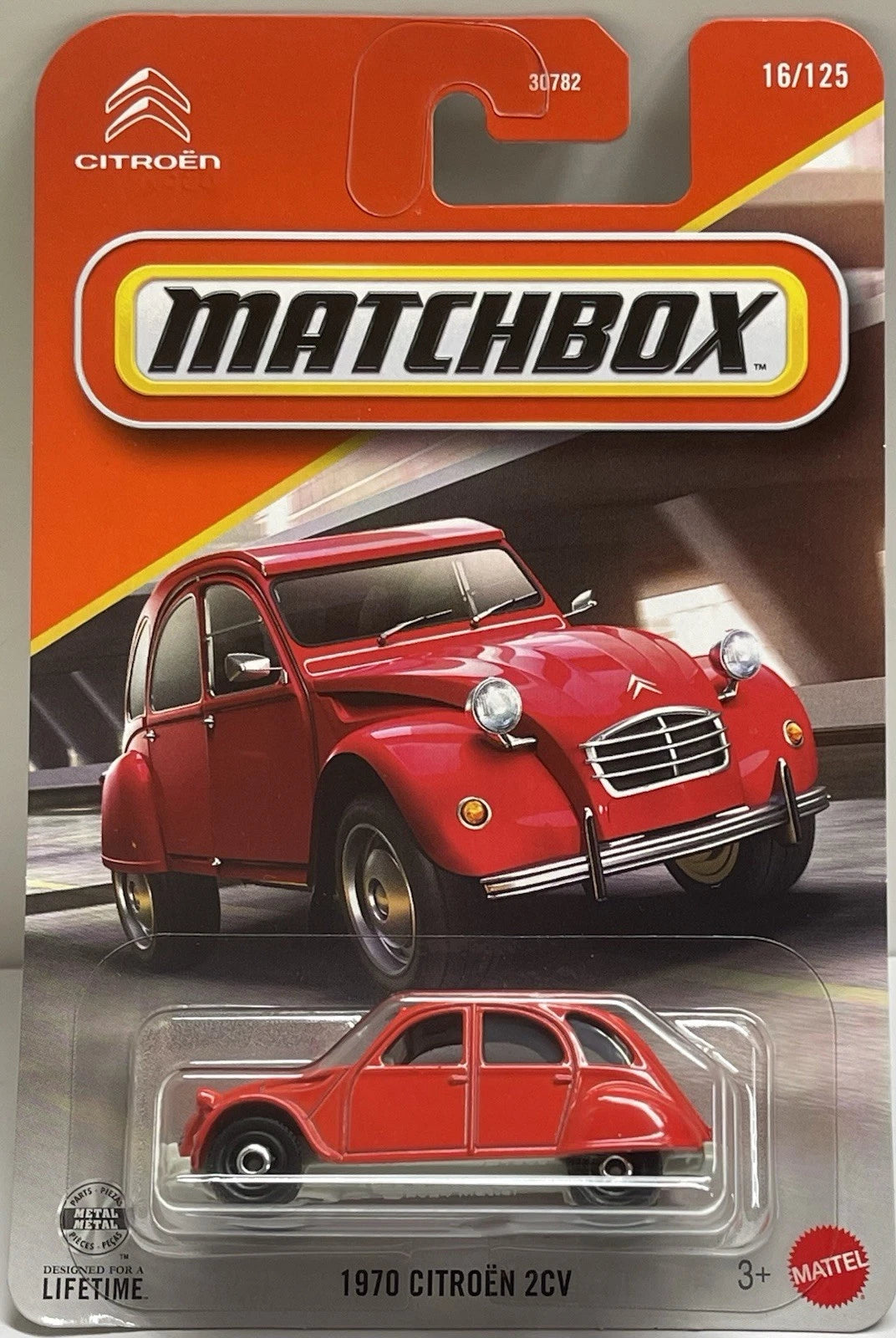 Mattel - Matchbox - 1970 Citroën 2CV 16/125