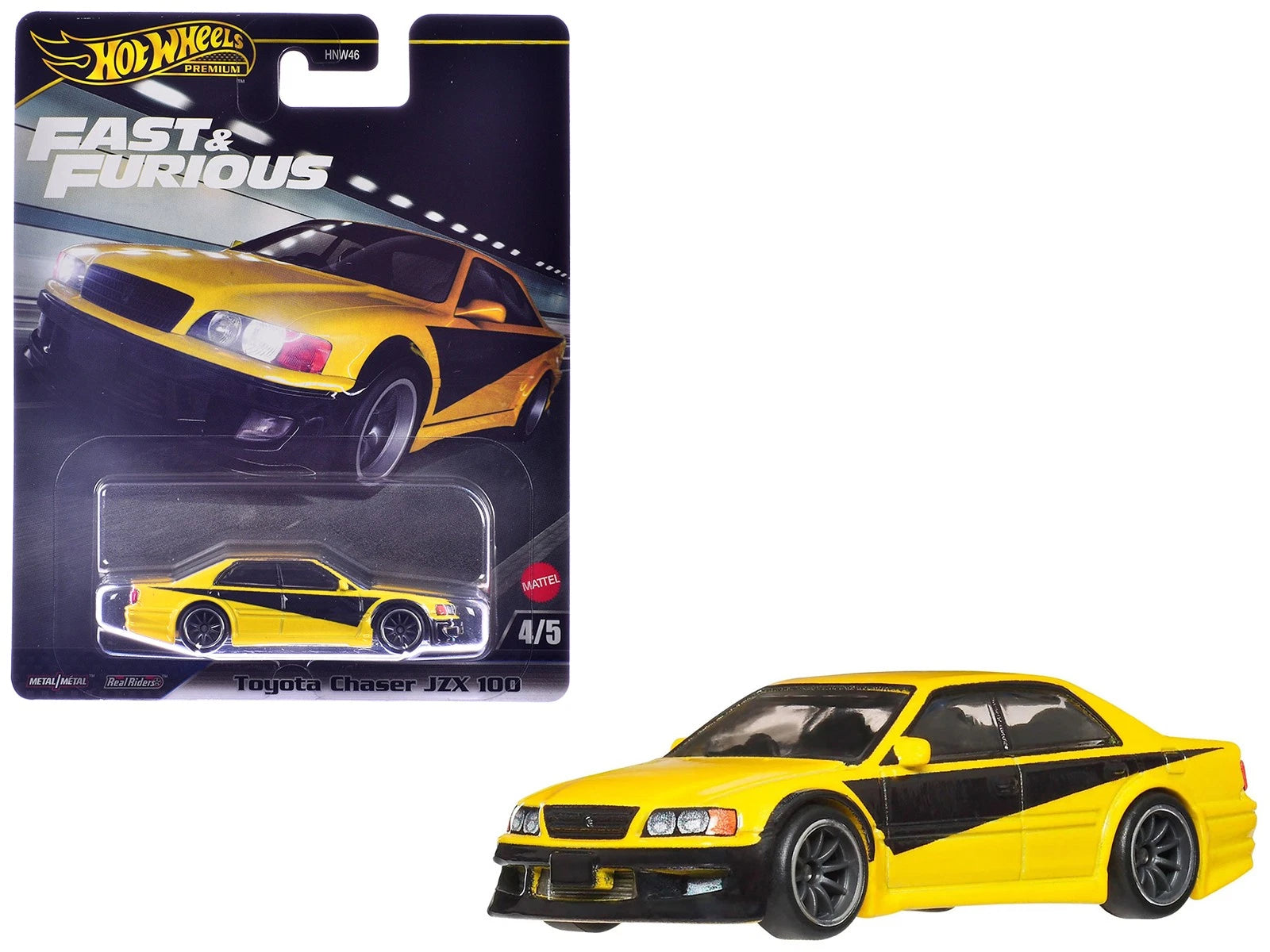 Mattel - Hot Wheels Premium Fast & Furious - Toyota Chaser JZX 100 4/5