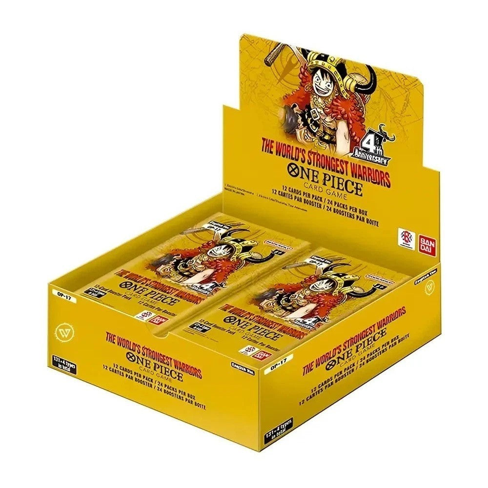 Bandai - One Piece Card Game: OP-17 The World´s Strongest Warriors (24 sobres por caja)