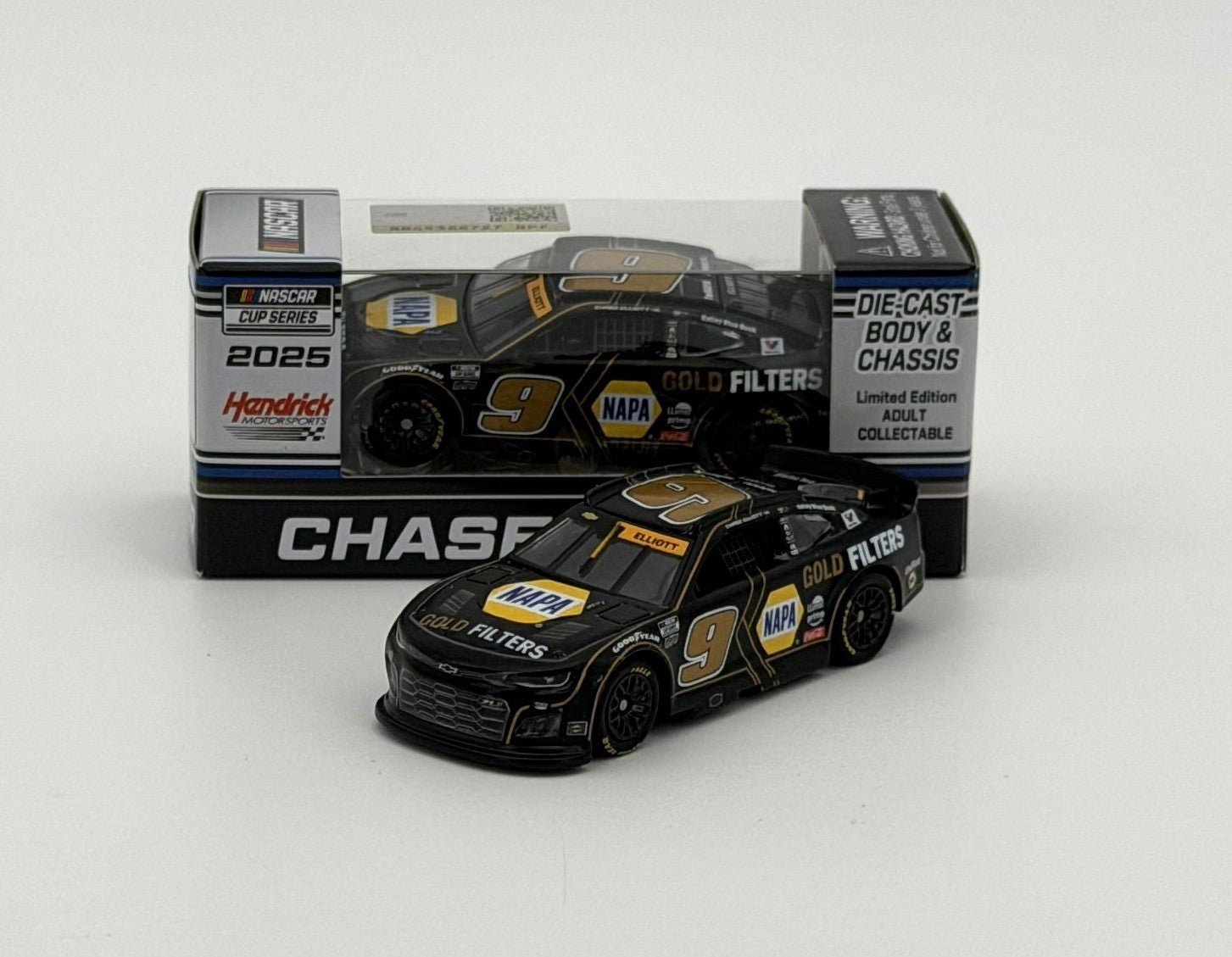 Lionel Racing - Chase Elliott #9 Napa Gold Filters 2025 Chevrolet, escala 1:64