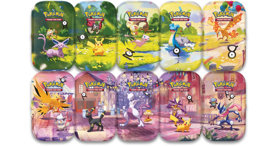 Pokemon TCG: 30th Celebration - Mini Tin Aleatorio (Inglés)