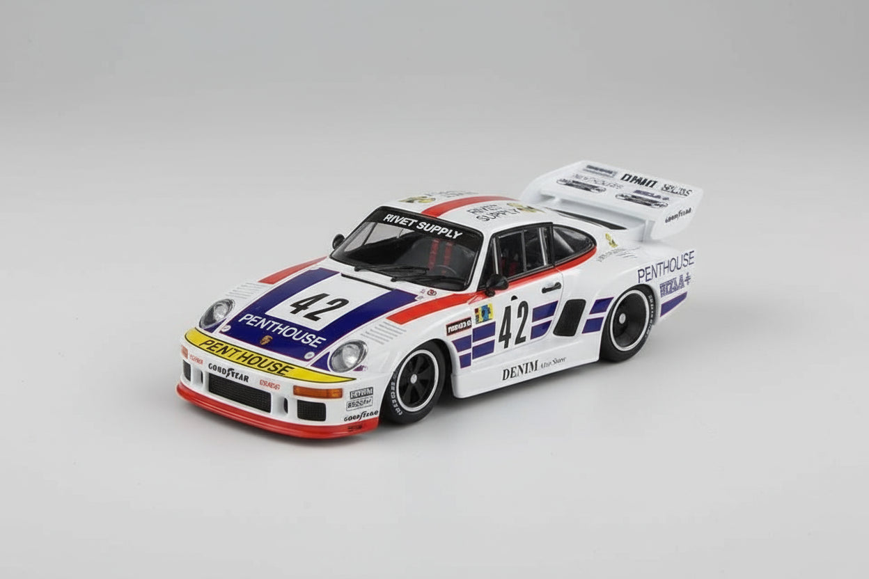 Sideways - Porsche 935 K2 No.42 Le Mans 1977.