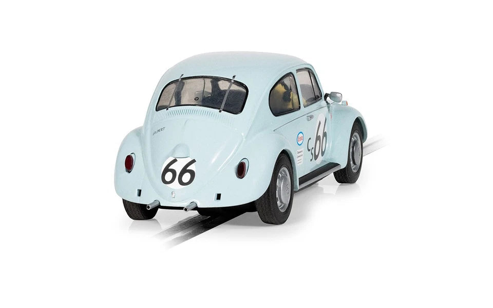 Scalextric - Volkswagen Beetle - Blue #66 - Análogo, Escala 1/32
