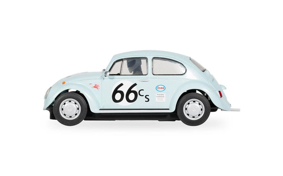 Scalextric - Volkswagen Beetle - Blue #66 - Análogo, Escala 1/32