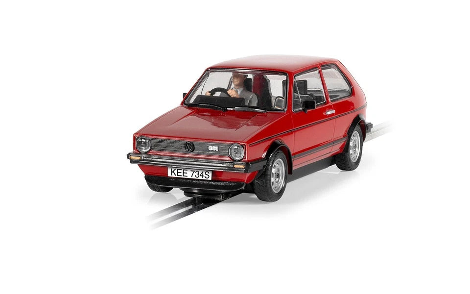 Scalextric - Volkswagen Golf GTI - Red - Análogo, Escala 1/32