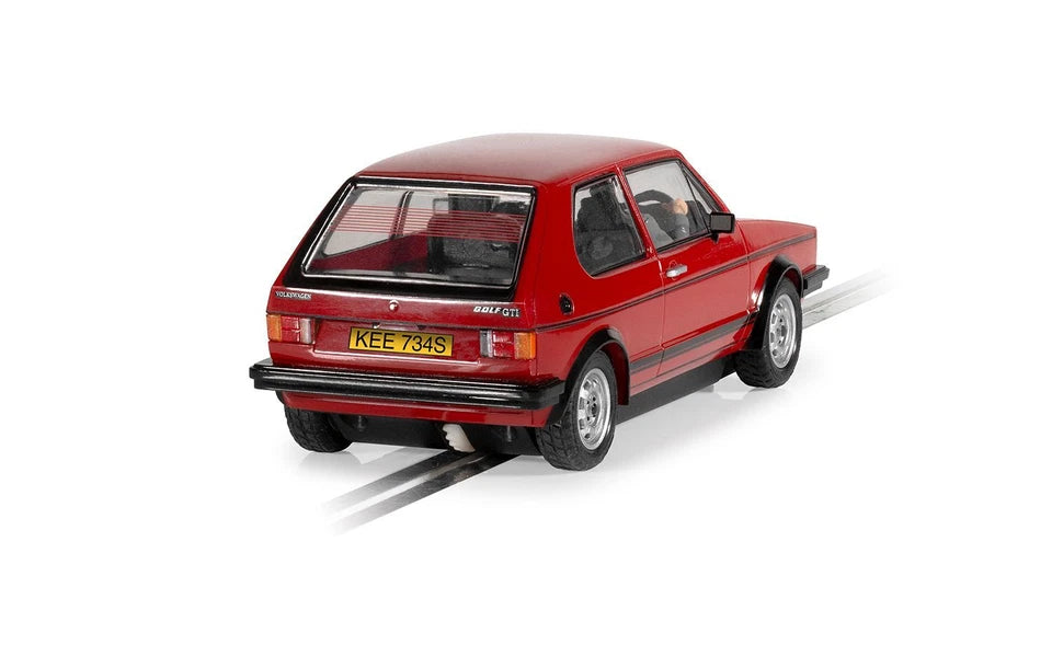 Scalextric - Volkswagen Golf GTI - Red - Análogo, Escala 1/32