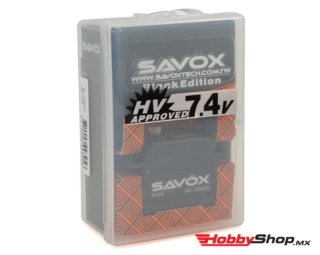 Savox - Black Edition High Torque Digital Servo 0.11Sec / 347Oz @7.4V En Existencia