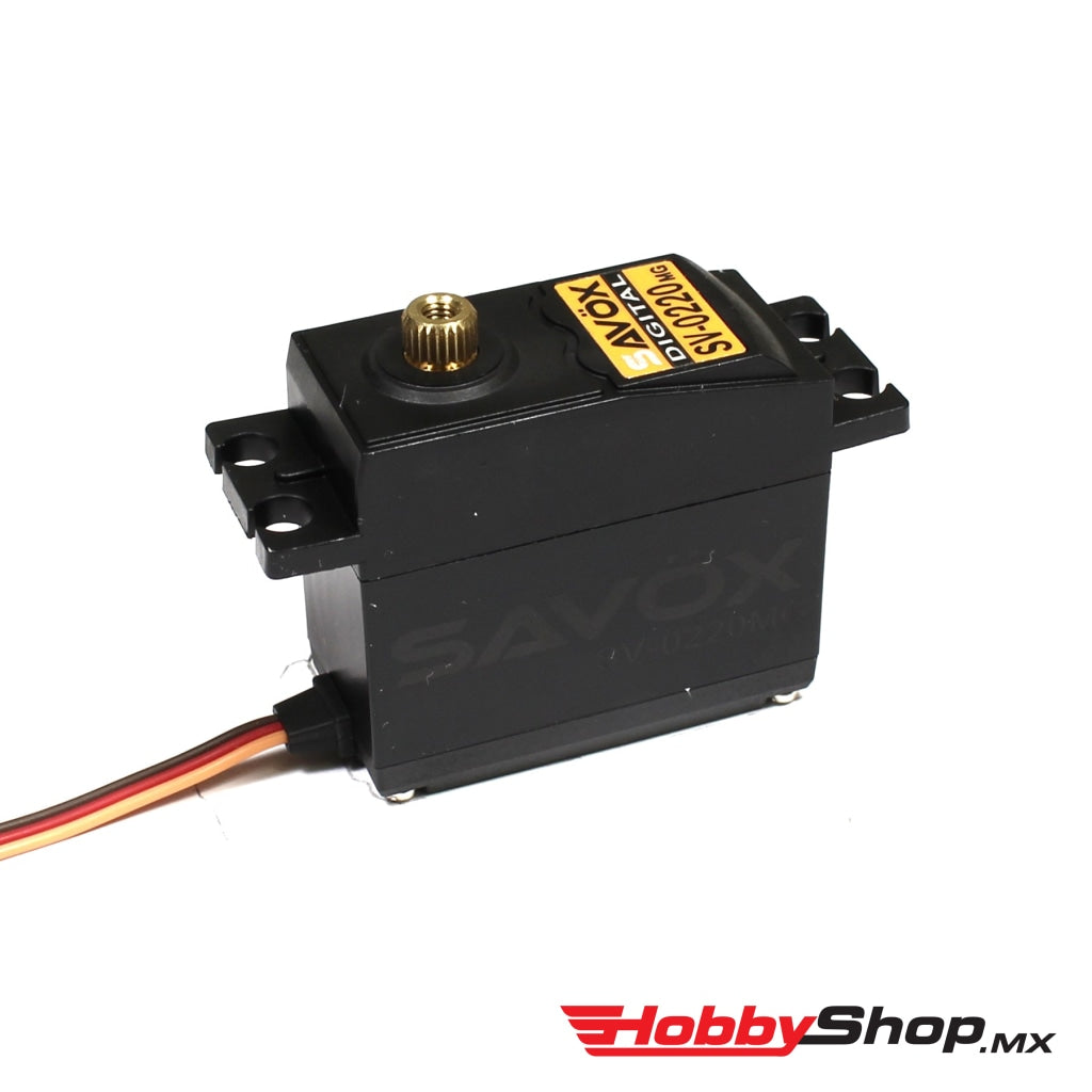 Savox - High Voltage Standard Digital Servo 0.13Sec / 111.1Oz @ 7.4V En Existencia