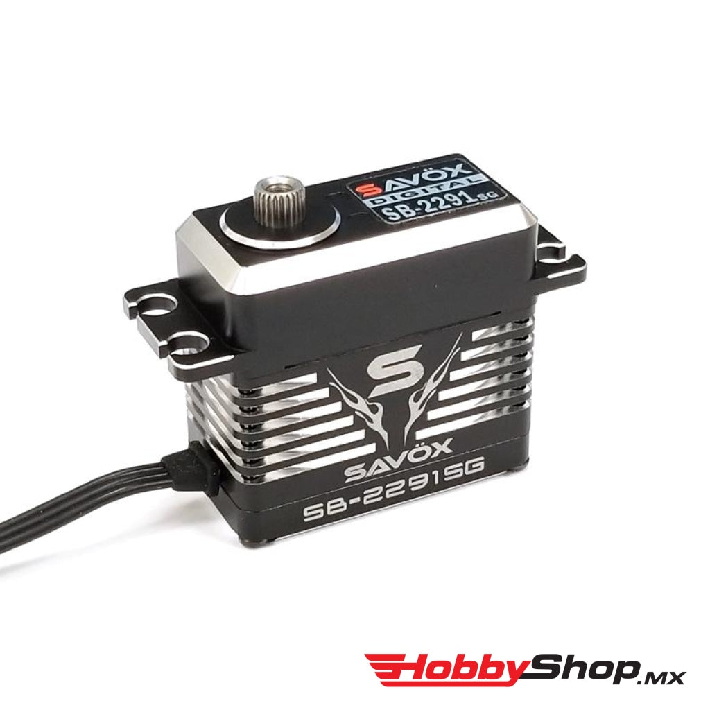 Savox - Monster High Speed Brushless Servo Black Edition 0.05Sec / 250Oz @ 7.4V En Existencia