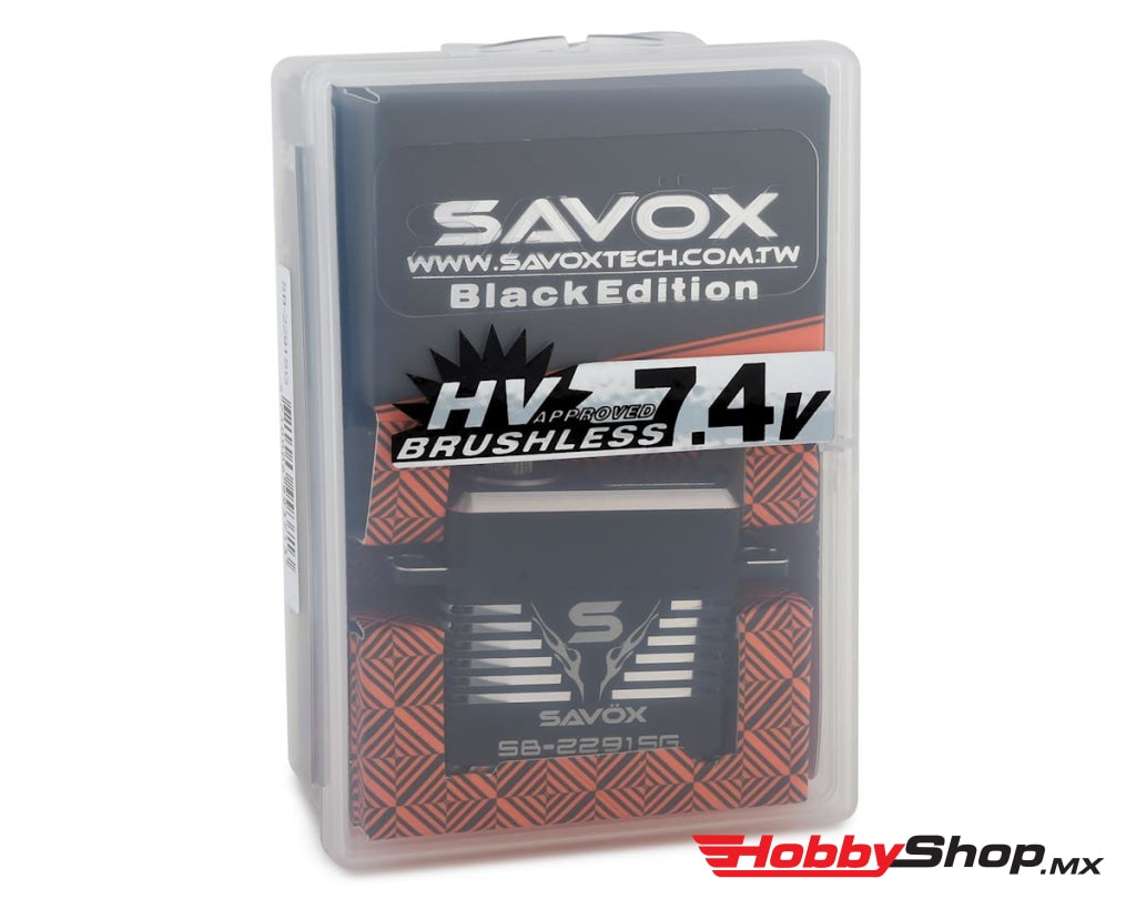 Savox - Monster High Speed Brushless Servo Black Edition 0.05Sec / 250Oz @ 7.4V En Existencia